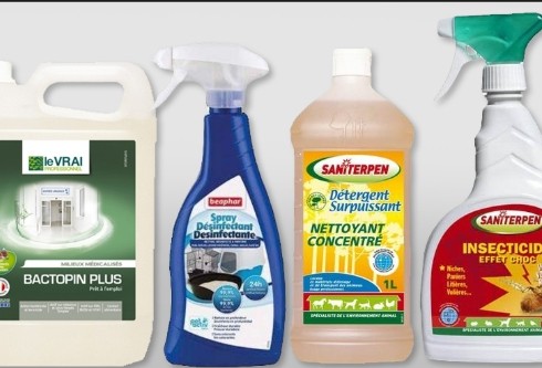 banner D&eacute;sinfectants et produits pour traitement externe